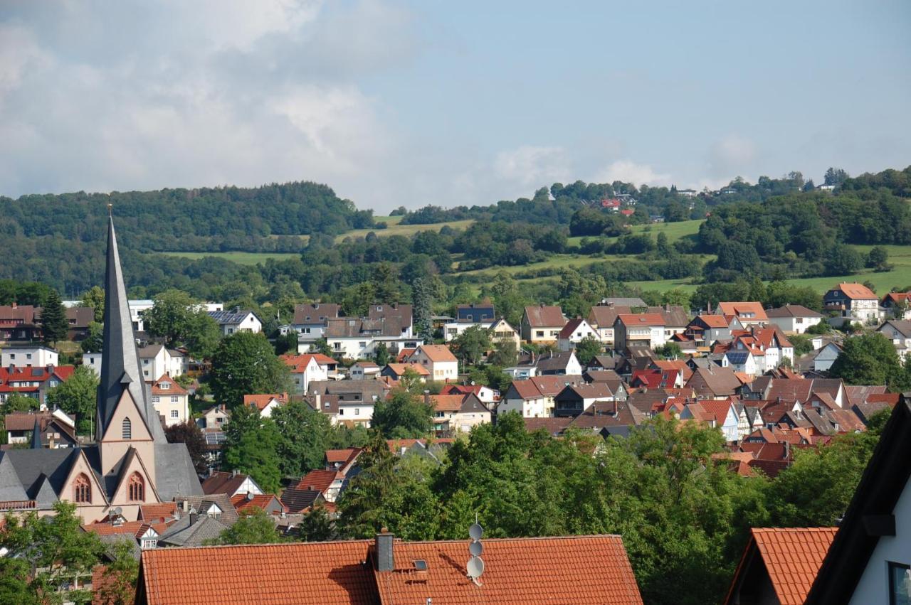 Hotel Landhaus Appel Schotten Bagian luar foto
